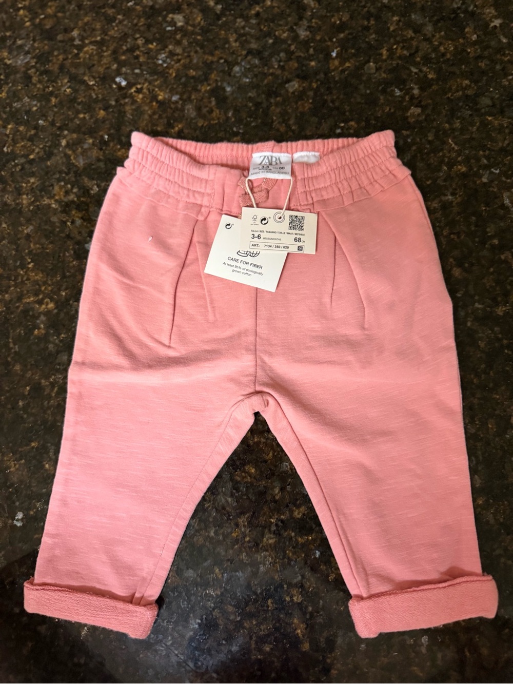 ZARA Pink Kids Jogger Pants